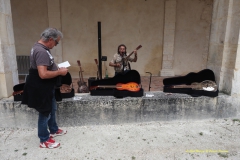 Stand de Guitare  à résonnateur, Thierry LEPICIER